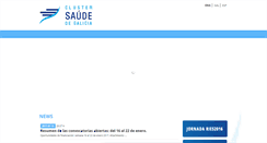 Desktop Screenshot of clustersaude.com